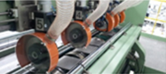 Exact cutting size machine for tissue paper jumbo rolls