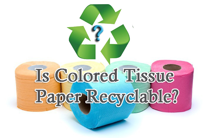 different colored toilet paper rolls