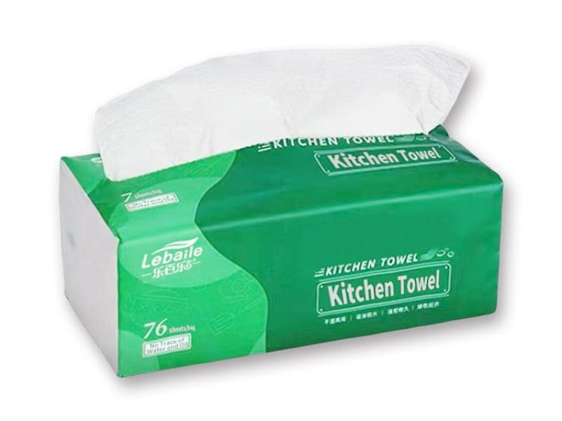 المناشف الورقية في المطبخ